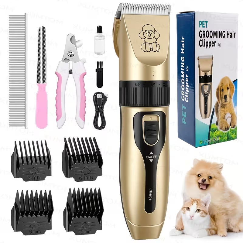 Kit Profesional de Peluquería Mascotas 7 en 1 | Ahorra Tiempo y Dinero en Casa