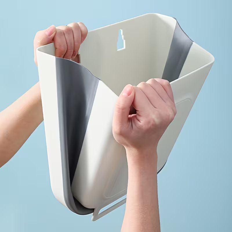Basurero Plegable Colgante Eco-Space Organiza tu Cocina sin Perder Espacio.