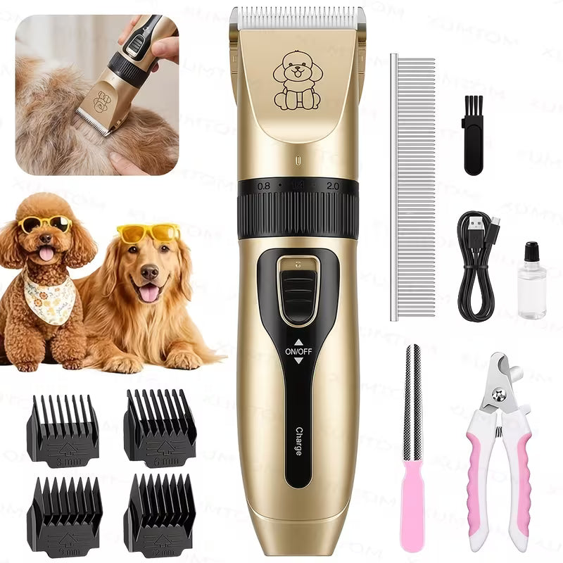 Kit Profesional de Peluquería Mascotas 7 en 1 | Ahorra Tiempo y Dinero en Casa